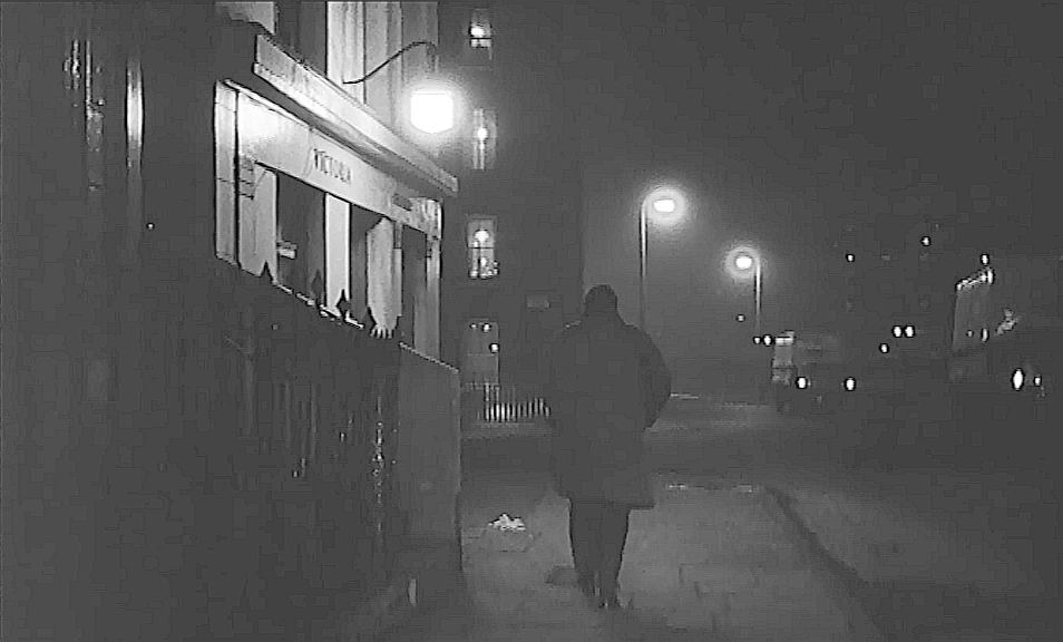 On the corner of Mornington Place outside the former pub, now residential Circa 1961