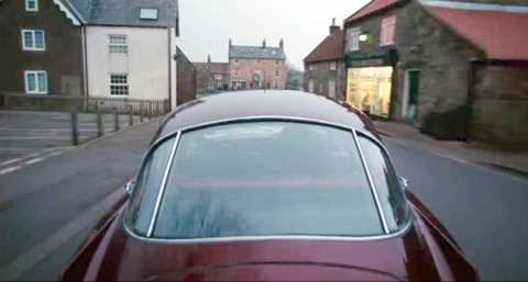 Looking east on High Street in Lythe, North Yorkshire. Circa 2017