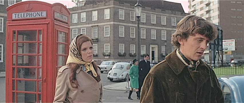 Hyde Park Crescent with the corner of Somers Crescent in the background. Circa 1970