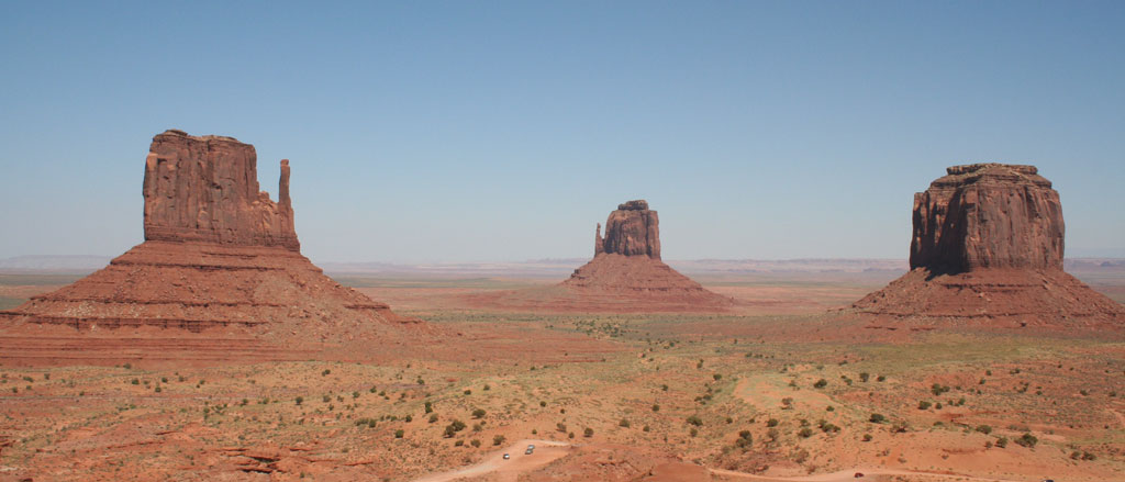 Monument Valley on the Utah and Arizona border, USA.