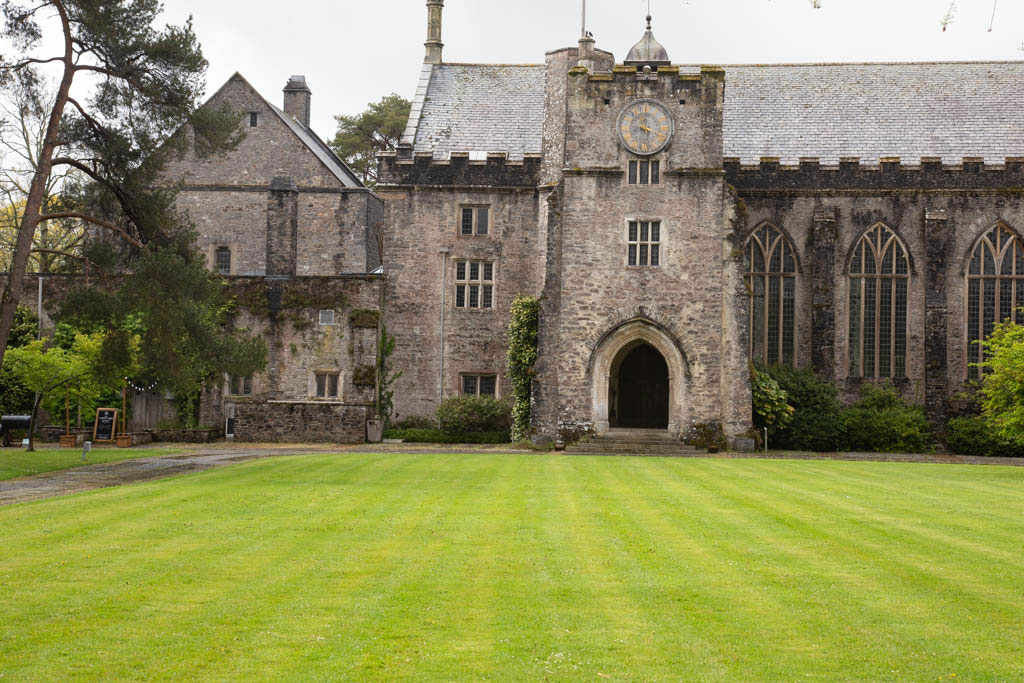 Dartington Hall, Dartington, Devon, TQ9 6EL. Looking southwest.