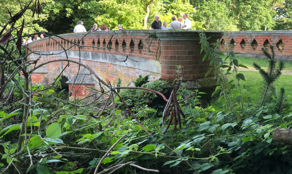 Tykes Water "Lake" Bridge, found in Aldenham Country Park.