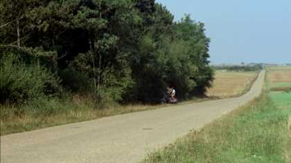 The D14 west of Prenouvellon, France Circa 1970