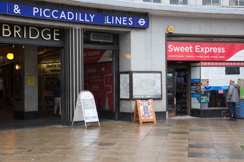 Uxbridge railway station. High Street, Uxbridge, Middlesex.