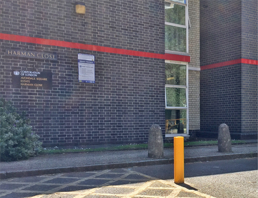 Harman Close of the Avondale Square Estate