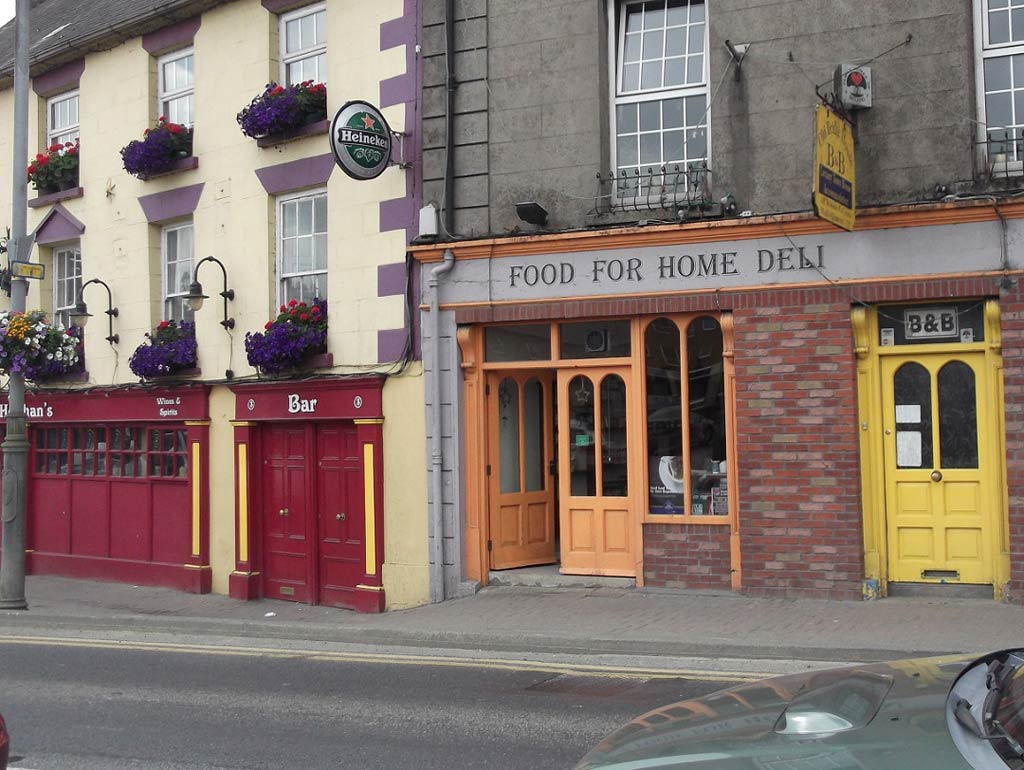 Holohans Pub and the Food for Home Deli Enniscorthy.