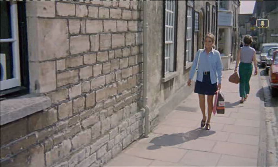 High Street, Minchinhampton in Gloucestershire. Circa 1971