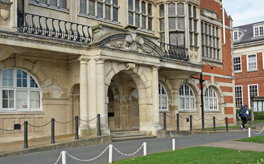 Hendon Town Hall on The Burroughs, London NW4.