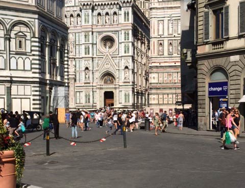 Piazza del Duomo, Florence.