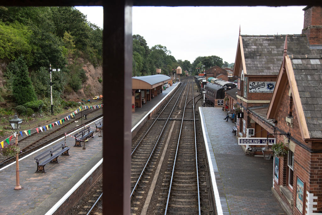 Severn Valley Railway in Worcestershire.