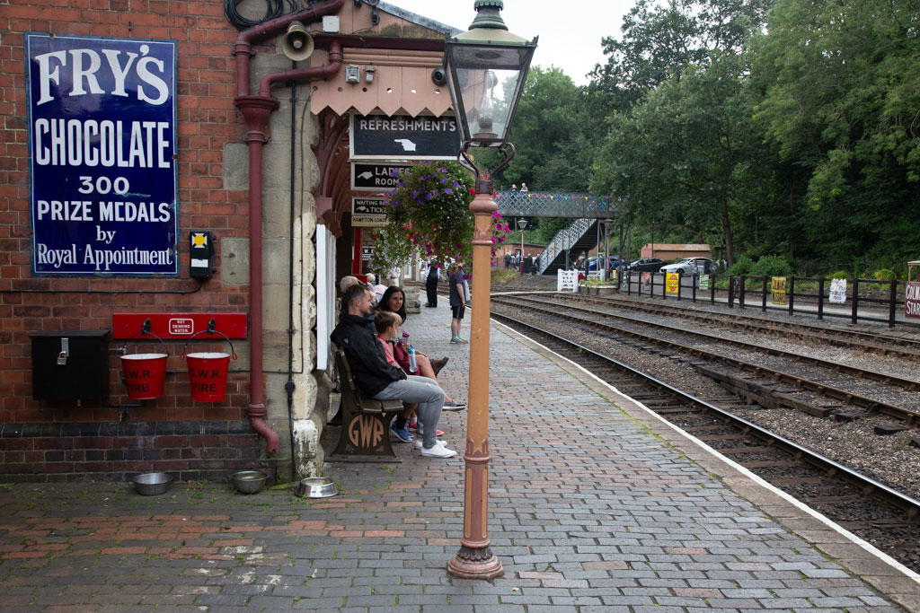 Highley station in Shropshire.
