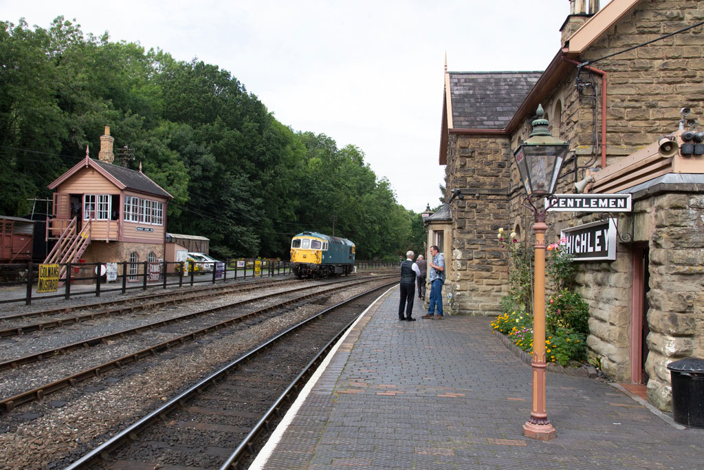 Highley station in Shropshire.