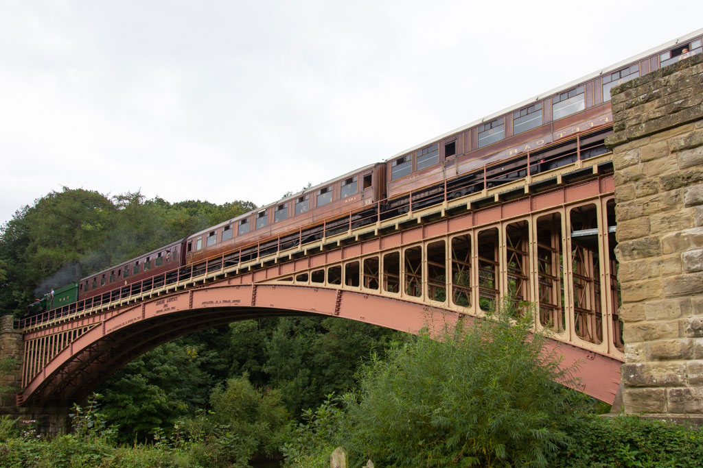 Victoria Bridge between between Arley and Bewdley stations.