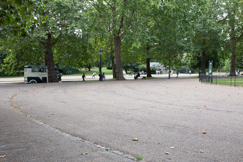Hyde Park Bandstand.