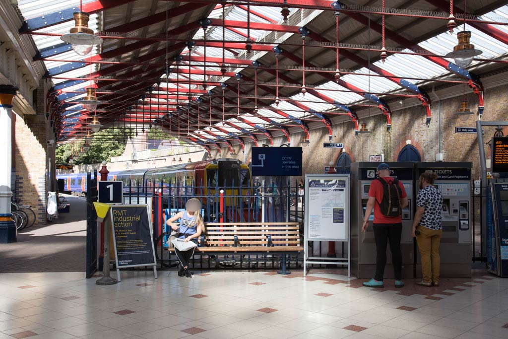 Windsor & Eton Riverside station, Datchet Road in Windsor.