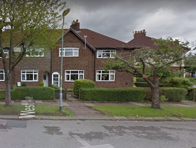 West Place, looking across to West Avenue, Burnage Garden Village, Manchester