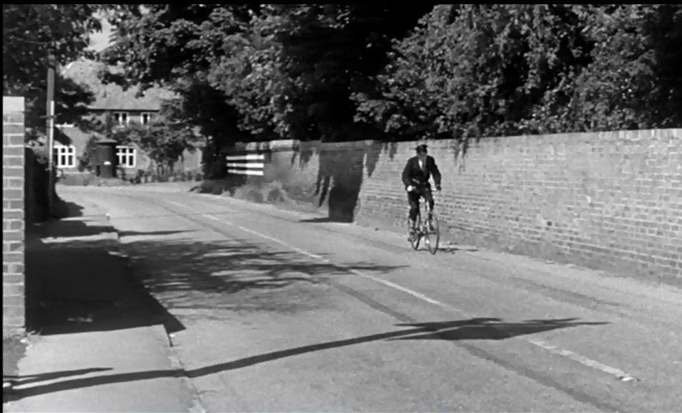 Village Road in Thorpe, Surrey Circa 1954
