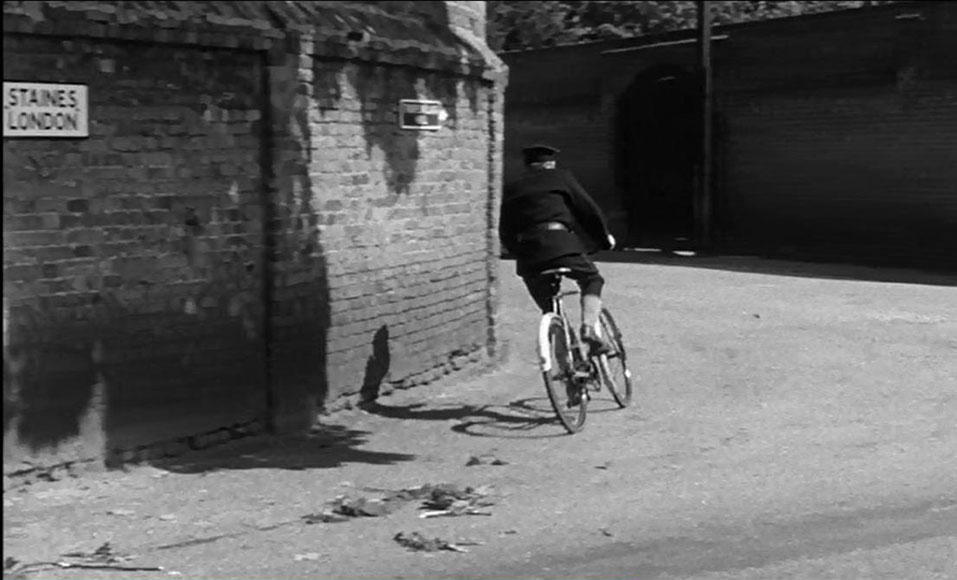 Village Road in Thorpe, Surrey Circa 1954