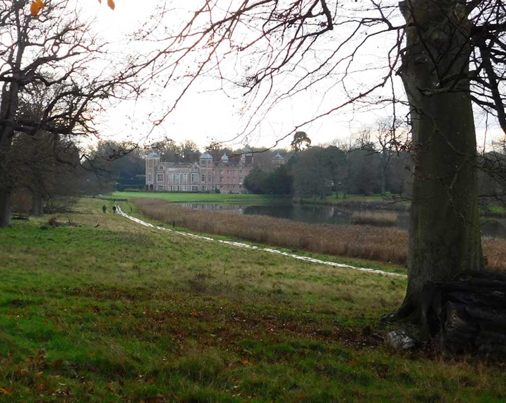 Blickling Hall in the village of Blickling near Aylsham in Norfolk.