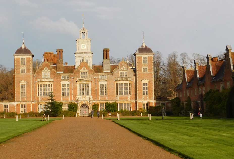 Blickling Hall in the village of Blickling near Aylsham in Norfolk.