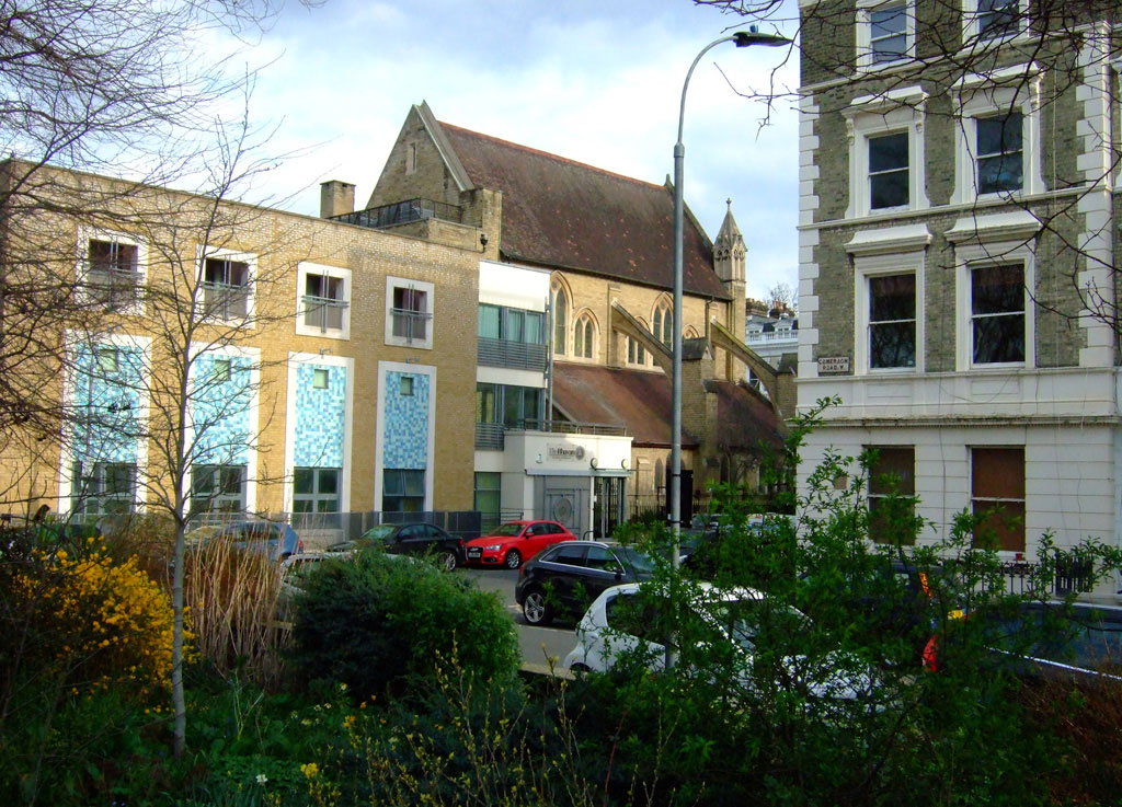 Congregational Church on Challoner Street in London W14.