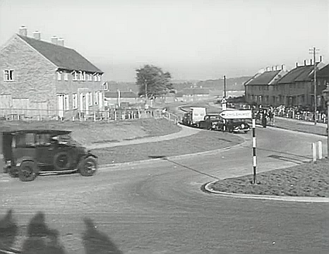 The junction of Lessons Hill, Clarendon Way and Sayes Court Road in Orpington, Circa 1954