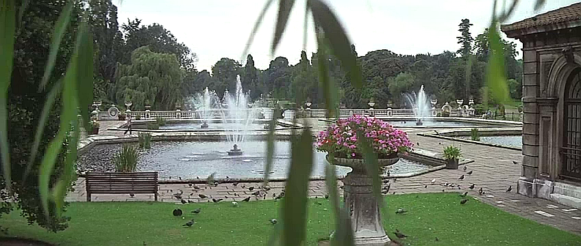 Italian Gardens. Kensington Gardens in London W2 Circa 1972