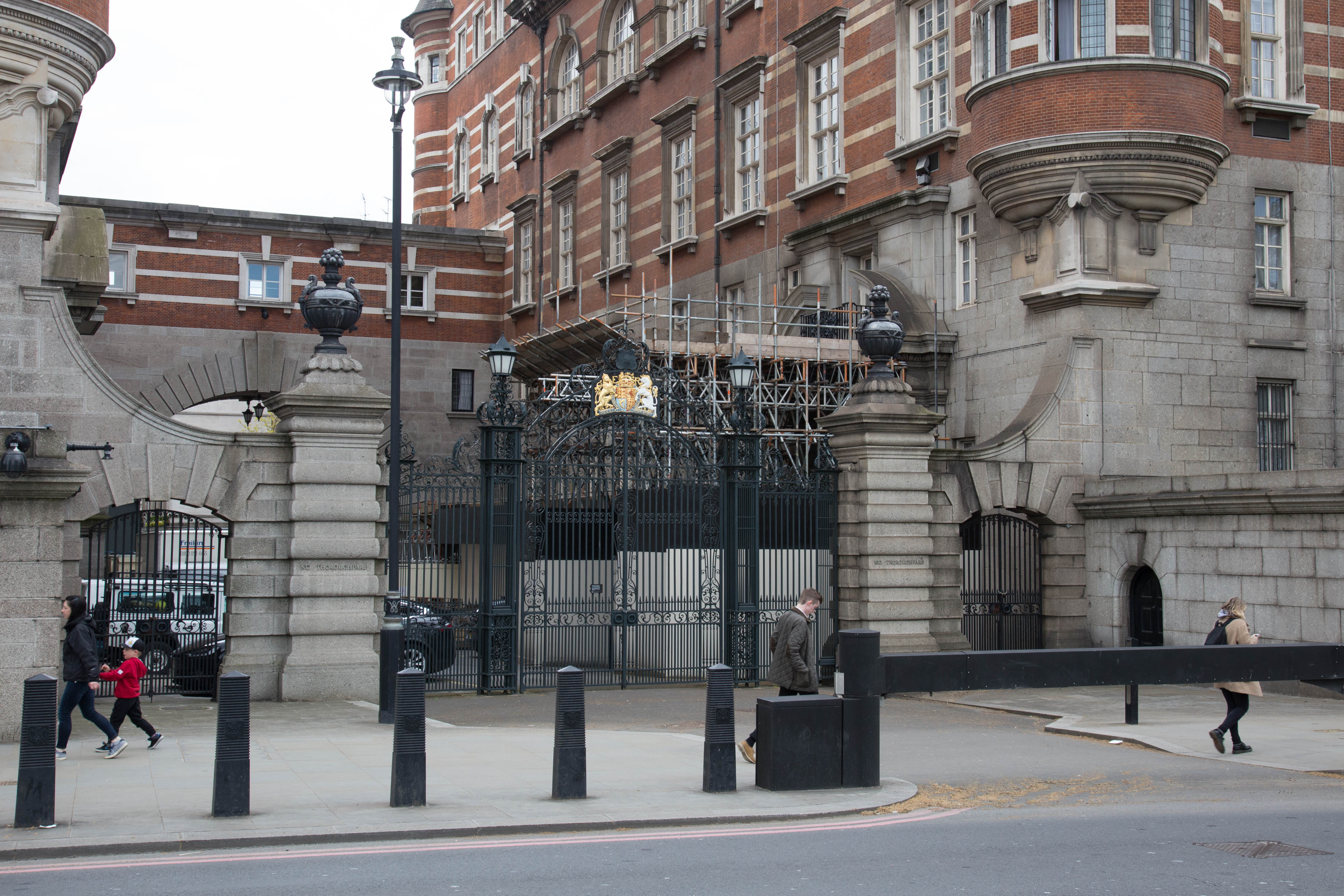 Scotland Yard from Victoria Embankment