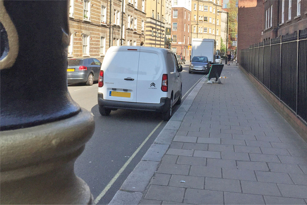 Great Peter Street, London SW1 looking east