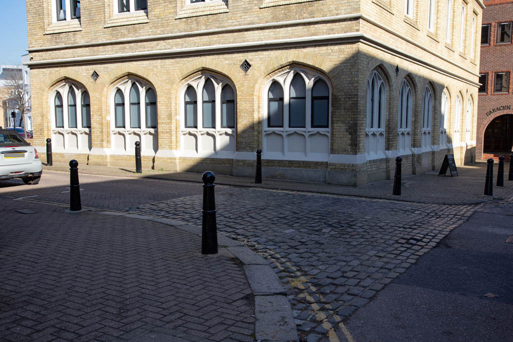 The junction of Swan Street and Lower Square, Isleworth