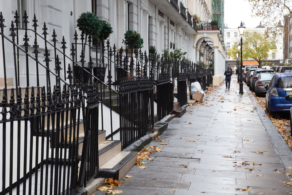 Norfolk Square, London W2.