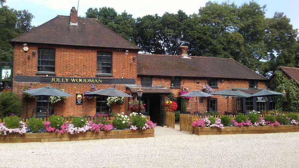 The Jolly Woodman on Littleworth Road, Burnham in Berkshire