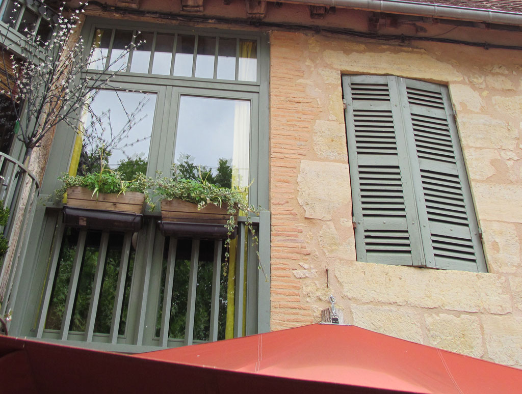 Rue Maxence de Damas, Hautefort, Aquitaine, France.