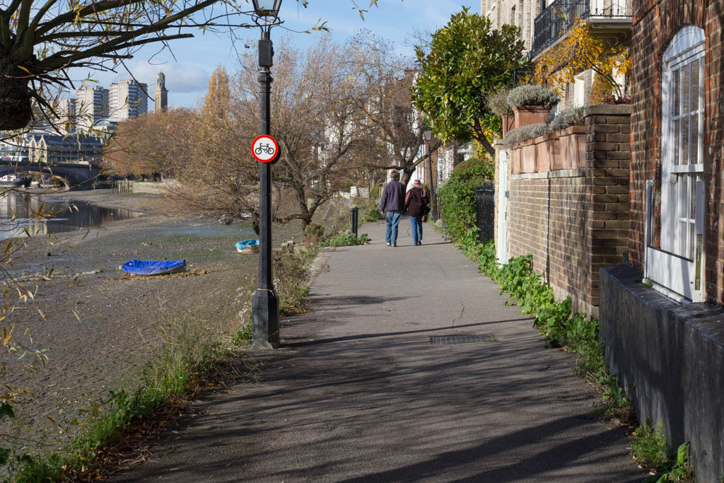 Strand on the Green in Chiswick, London W4