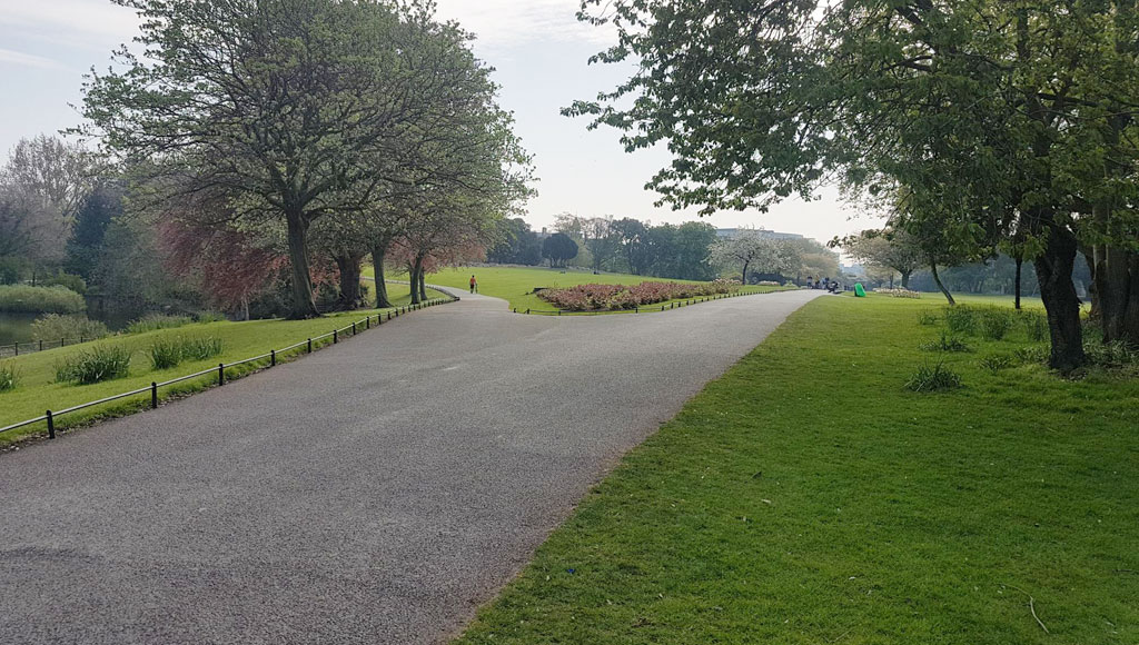 People's Flower Garden, Phoenix Park, Dublin.