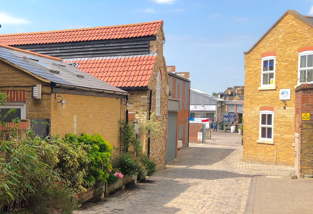 Bridle Lane/Crown Yard, Crown Road, St. Margarets, Twickenham