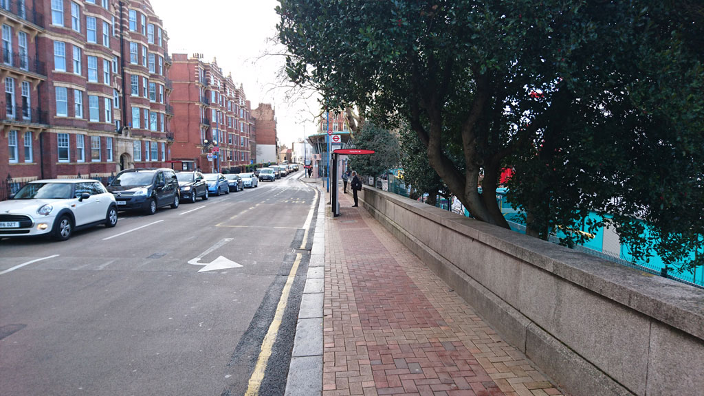The junction of Lower Richmond Road and Putney High Street with Putney Bridge in Putney SW15.