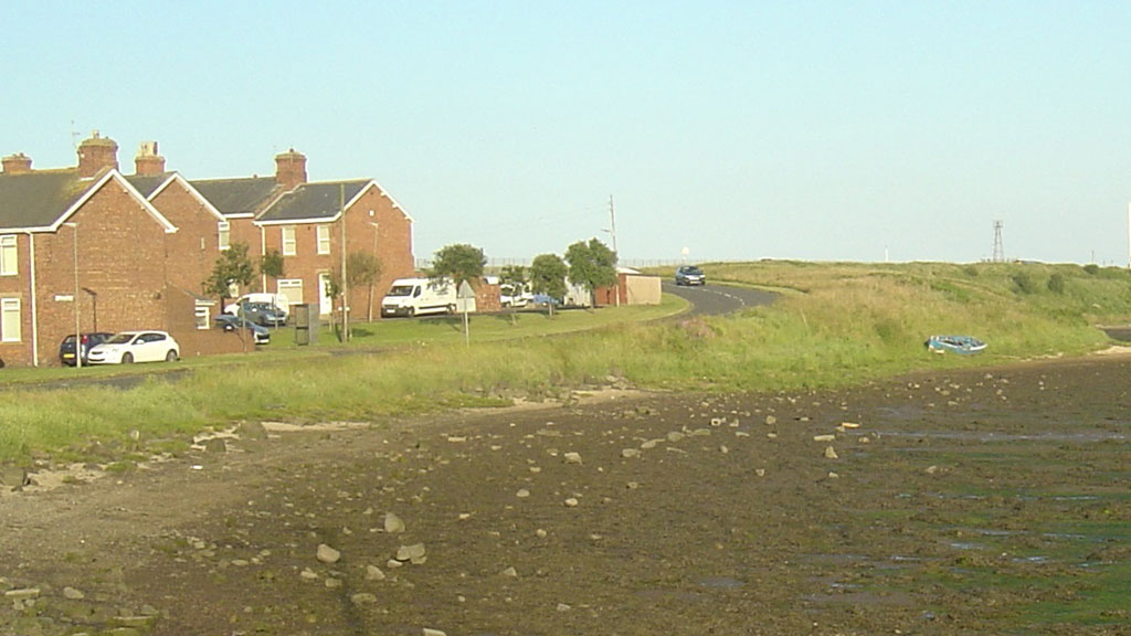 Southern extension of West Bridge Street passing to the west of North Blyth in Northumberland.