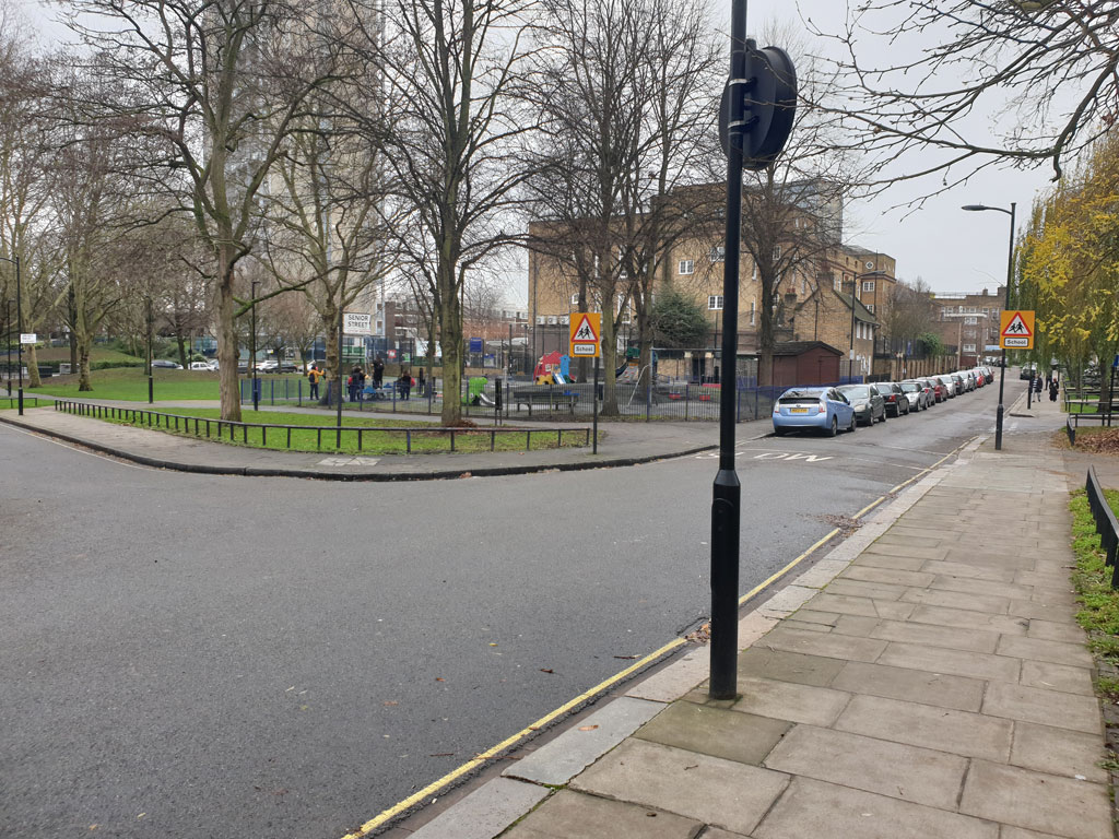 Lord Hill's Road and Senior Street.