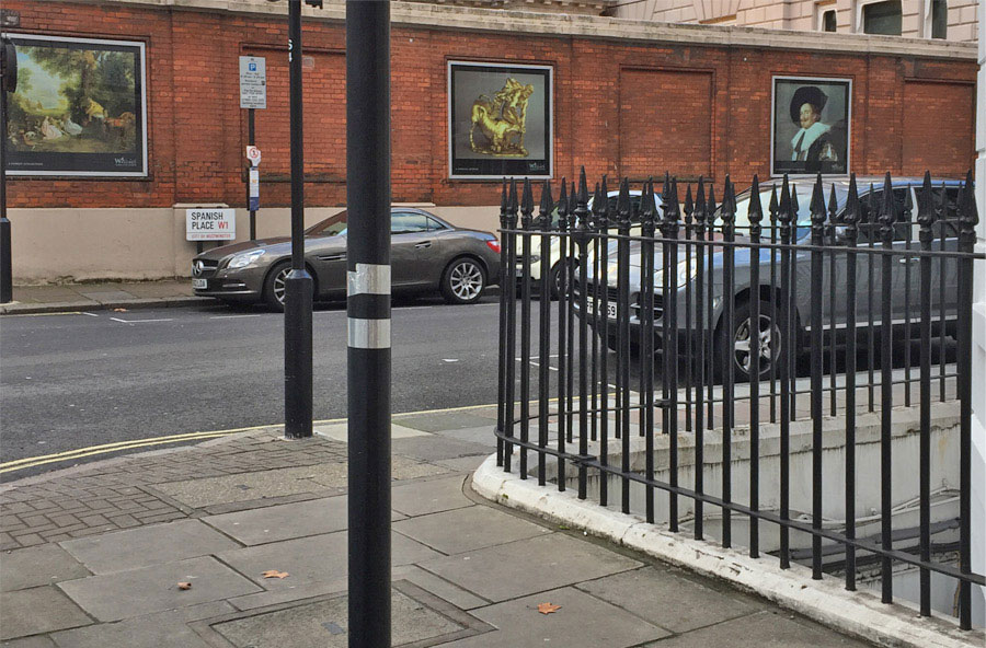 Manchester Square, Spanish Place London W1