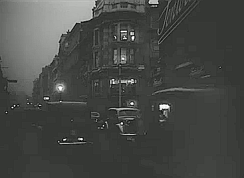 New Bond Street, looking north at the corner of Brook Street. Circa 1952