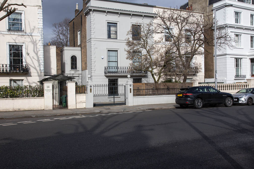 14, 12 and 10 Pembridge Villas. London W11