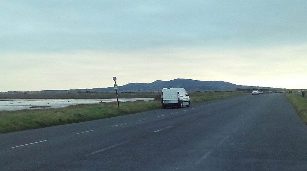 Causeway Road on Bull Island