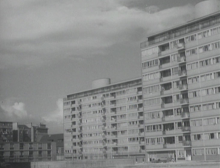 Churchill Gardens Development. Wilkins House and Lutyens House. Circa 1957
