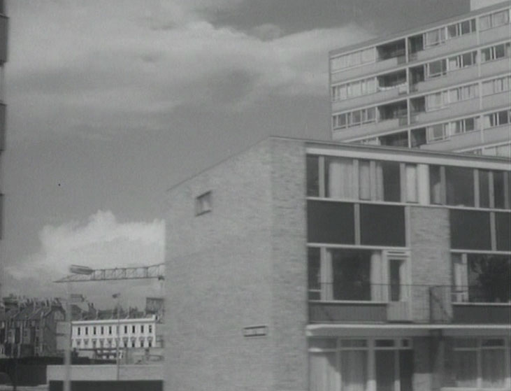 Churchill Gardens Development from Grosvenor Road. Circa 1957