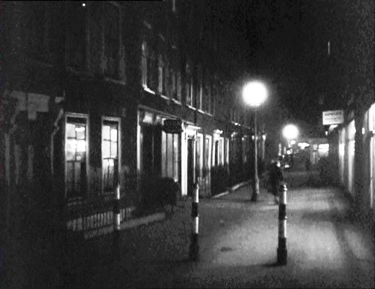 Meard Street, London W1 looking towards Wardour Street. Circa 1954