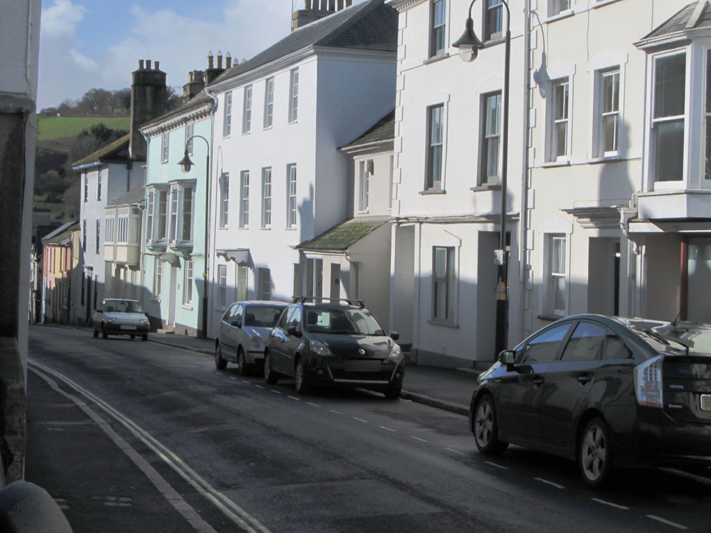East Street in Ashburton, Devon