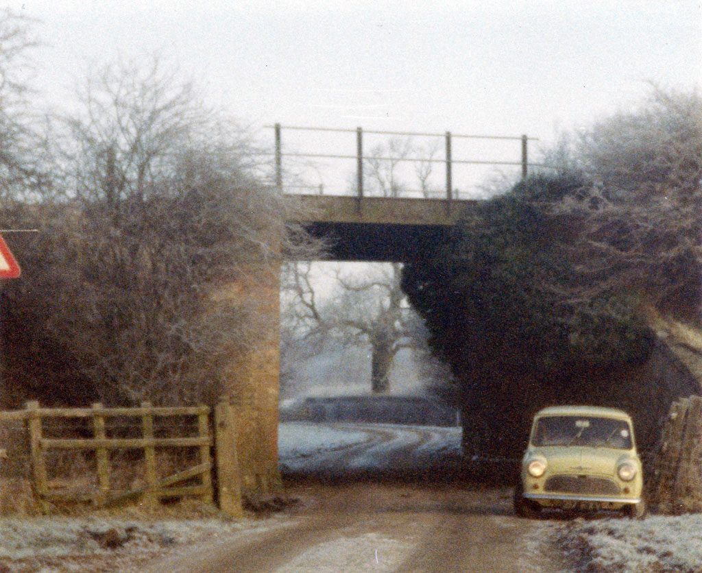 A closer view of Partington Bridge Circa 1992