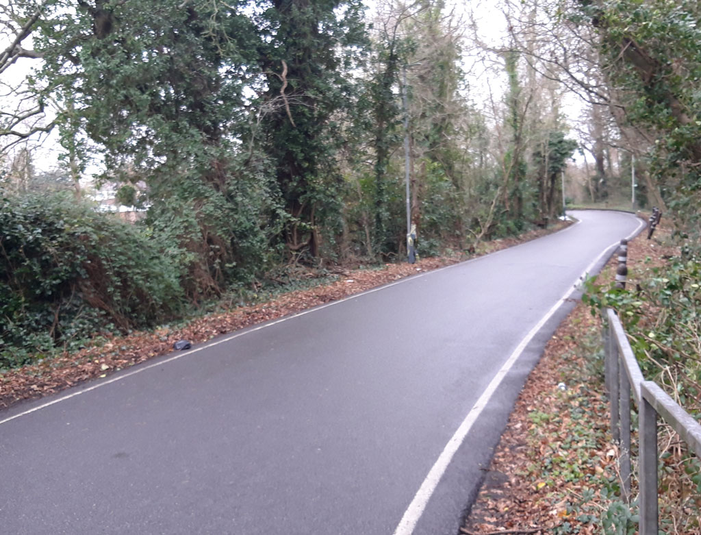 Cranford Lane on the Cranford /Harlington border.