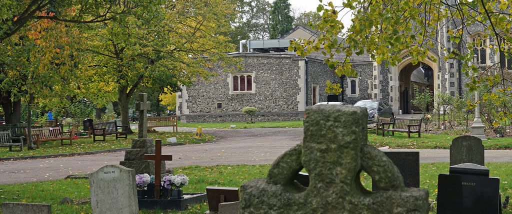 Hendon Cemetery & Crematorium on Holders Hill Road, London NW7.